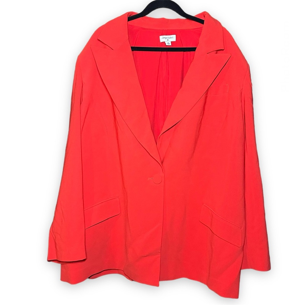 Sergio Hudson x Target  - Plus SIZE 4X - Women's Red Fashion Blazer - NWOT